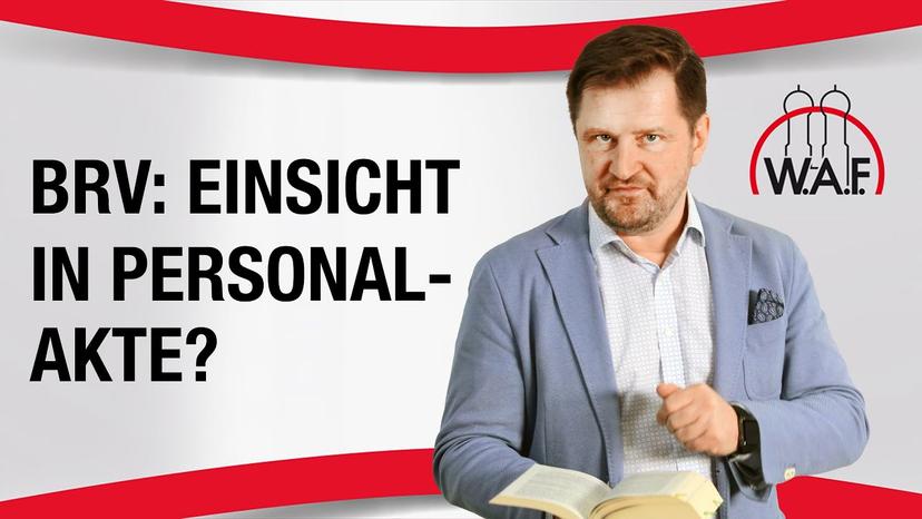 Einsicht in elektronische Personalakte - Darf der Betriebsratsvorsitzende das?