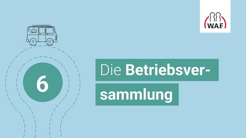 Station 6: Die Betriebsversammlung – gemeinsam die Richtung bestimmen