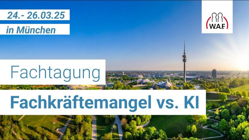 Fachtagung Fachkräftemangel vs. KI vom 24. - 26.03.2025