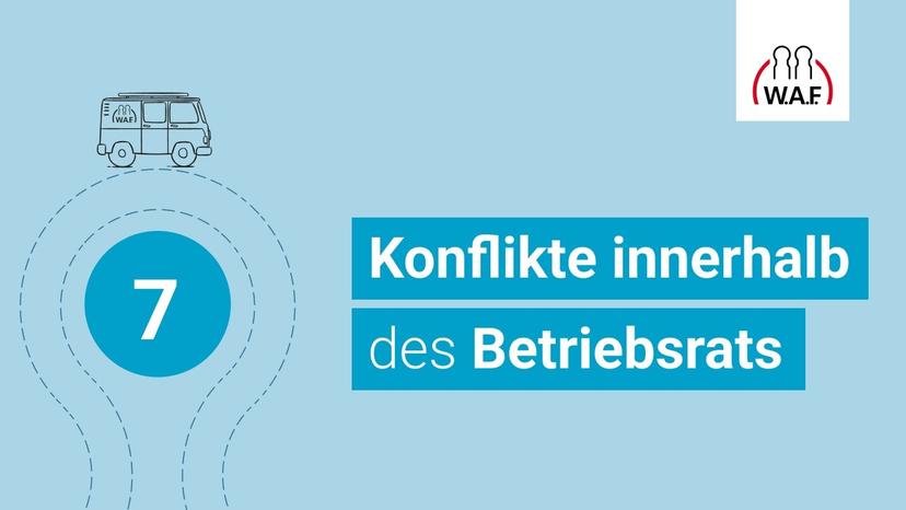 Station 7: Konflikte innerhalb des Betriebsrats – Durststrecke