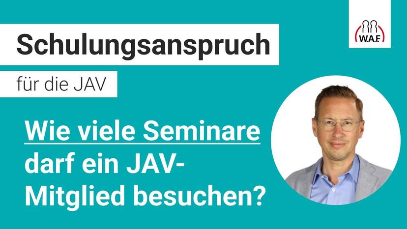 Wie viele Seminare darf ein JAV-Mitglied besuchen?
