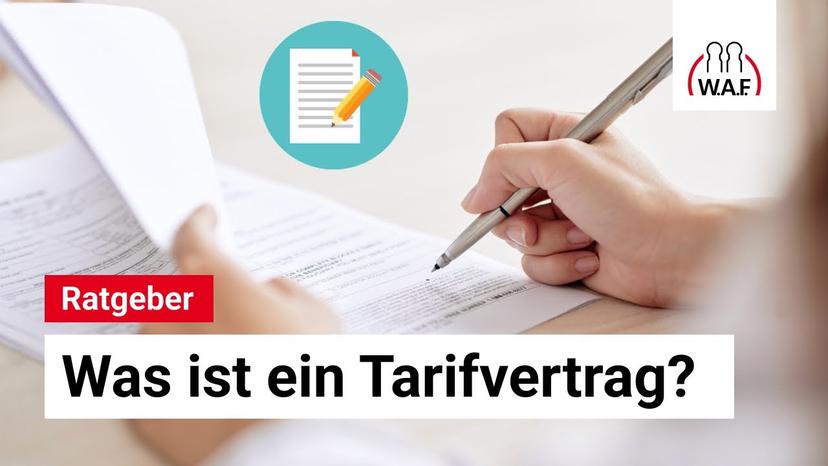 Tarifvertrag einfach erklärt: Was ist ein Tarifvertrag?