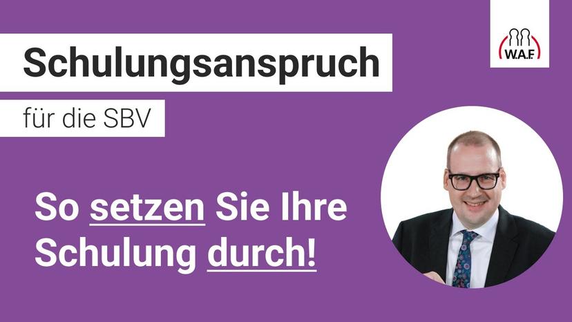 So setzen Sie Ihre Schulung durch!