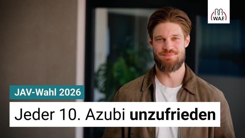 JAV: Fast jeder zehnte Azubi ist unzufrieden. Das kannst du ändern!