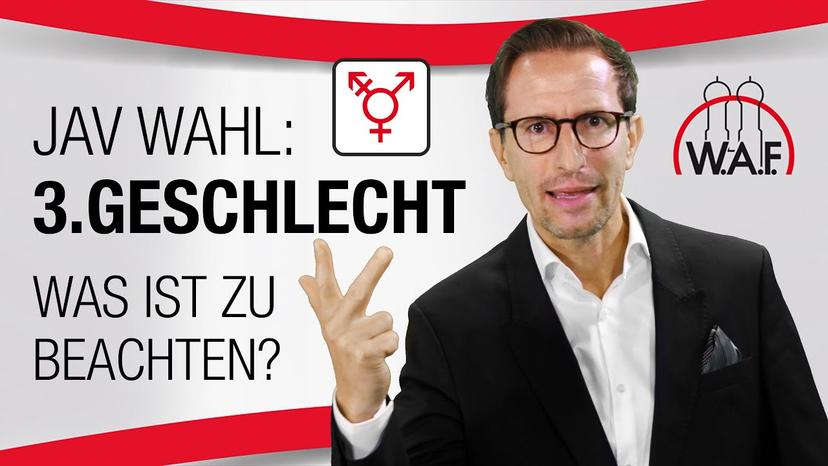 JAV-Wahl: Ist das dritte Geschlecht (DIV) als Minderheitengeschlecht zu beachten?
