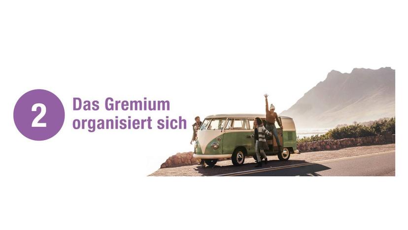 Get-together: Das Gremium organisiert sich