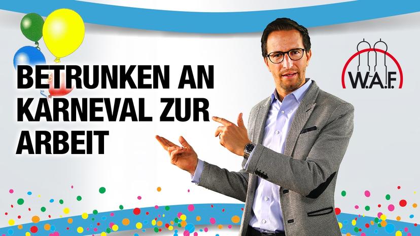 Betrunken an Karneval/Fasching zur Arbeit - droht die Kündigung?