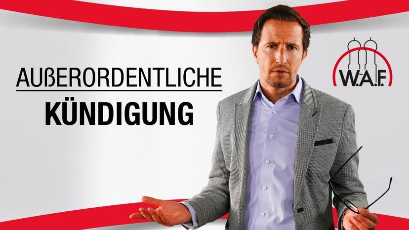 Was ist eine außerordentliche Kündigung? Grundbegriffe der Kündigung einfach erklärt