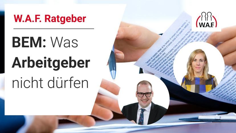 BEM: Pflichten des Arbeitgebers beim Arbeitsvertrag