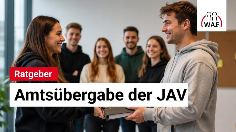 Amtsübergabe der JAV – so läuft sie richtig ab