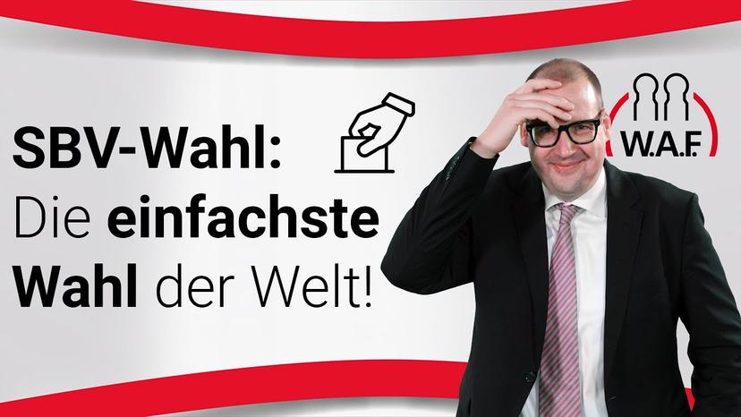 SBV-Wahl: Die einfachste Wahl der Welt!