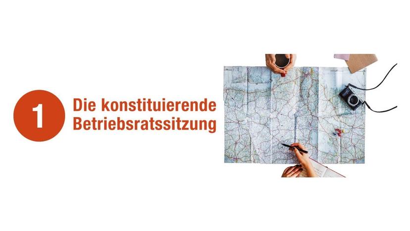 Glückliche Ankunft: Die konstituierende Betriebsratssitzung