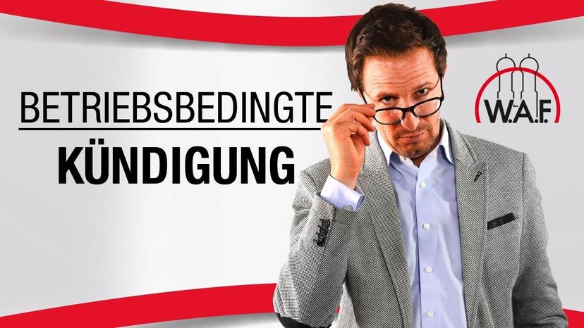 Was ist eine betriebsbedingte Kündigung? Grundbegriffe der Kündigung einfach erklärt