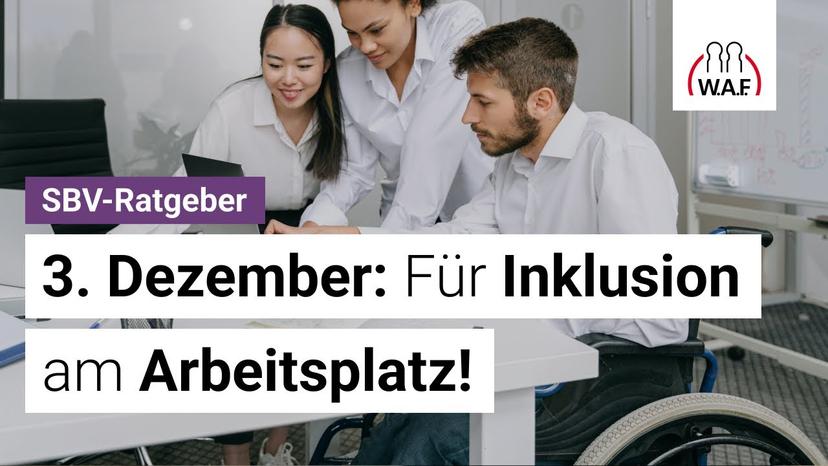 Internationale Tag der Menschen mit Behinderung