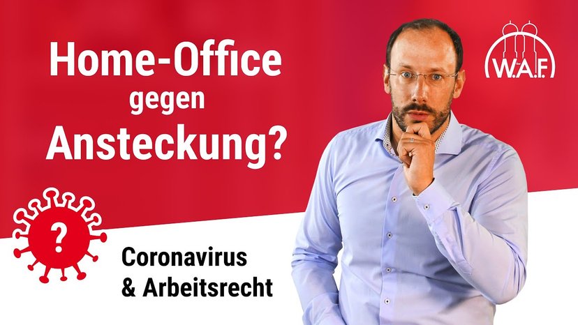 Darf ich im Home-Office arbeiten um eine Ansteckung zu vermeiden?