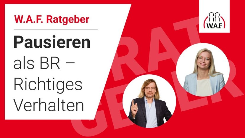 Pausieren als Betriebsrat: Richtige Schritte und Etikette