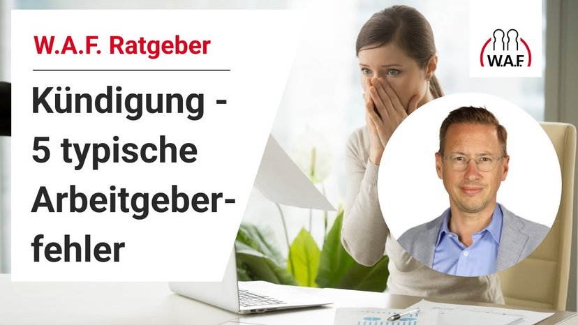 Kündigung – 5 typische Arbeitgeberfehler