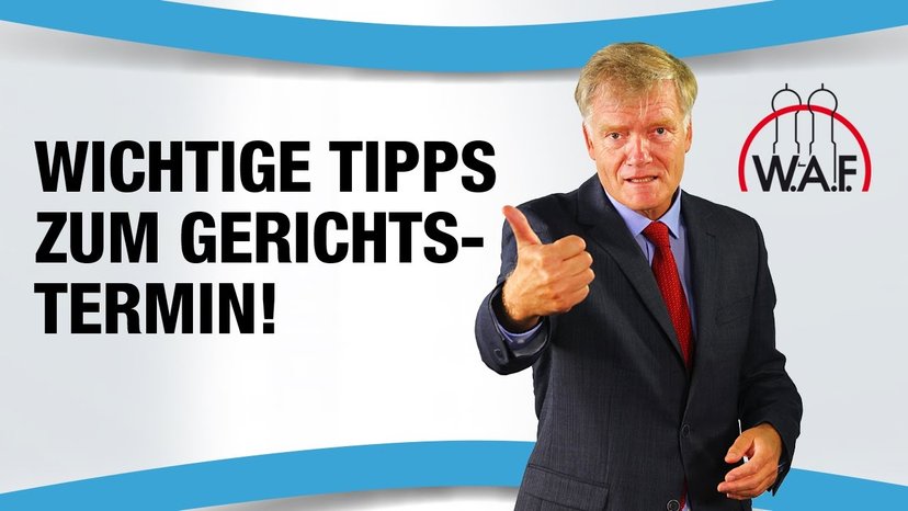 Die wichtigsten Tipps für einen Gerichtstermin am Arbeitsgericht