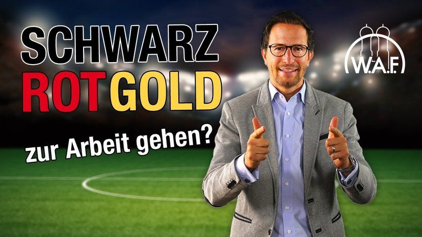 Schwarz-Rot-Gold zur Arbeit erscheinen? Darf ich im Trikot zur Arbeit gehen?