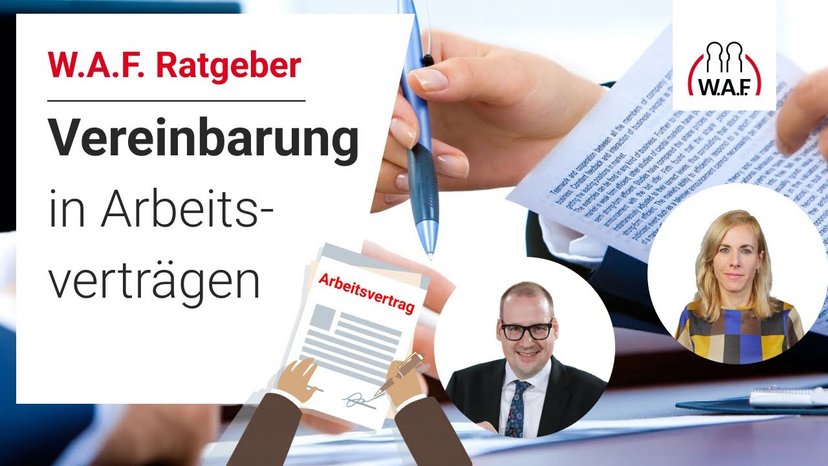 Unzulässige Vertrags-Klauseln im Arbeitsvertrag