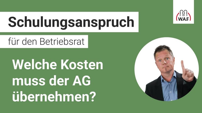 Welche Kosten muss der AG übernehmen?