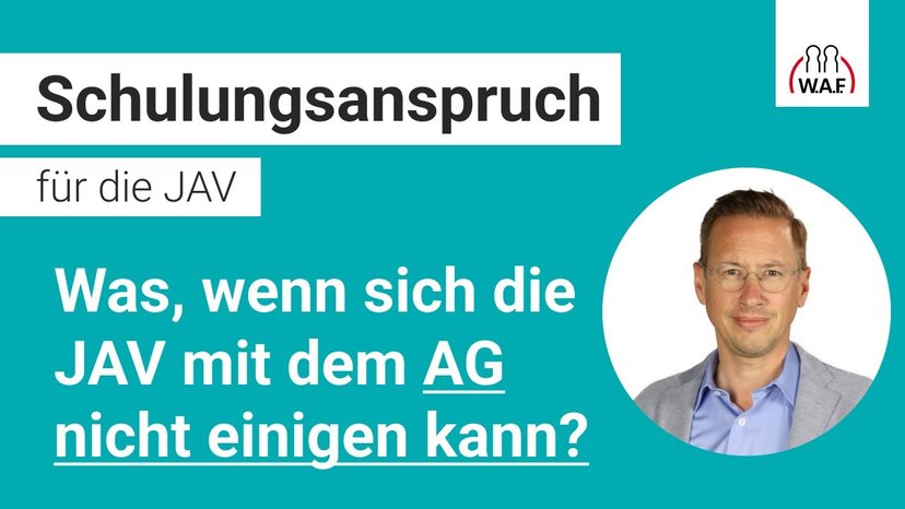 Was, wenn sich die JAV mit dem AG nicht einigen kann?
