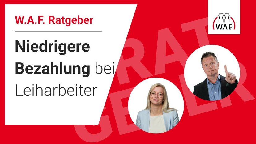 Niedrigere Bezahlung für Leih-AN zulässig?