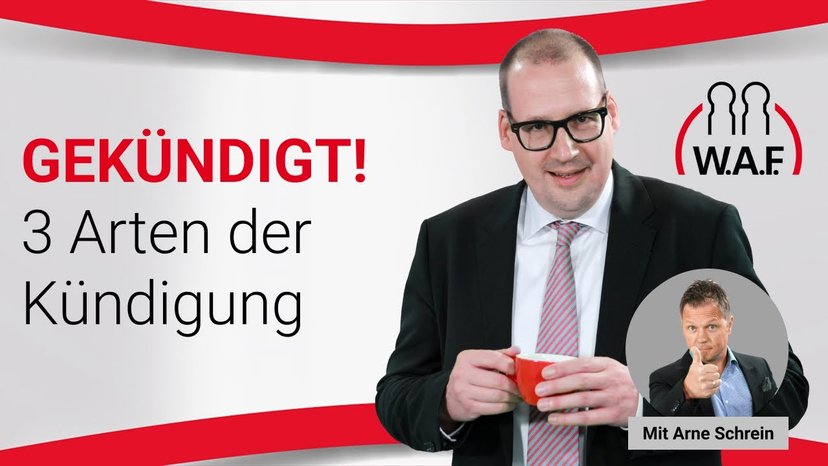 GEKÜNDIGT! So unterscheiden sich die 3 Kündigungsarten