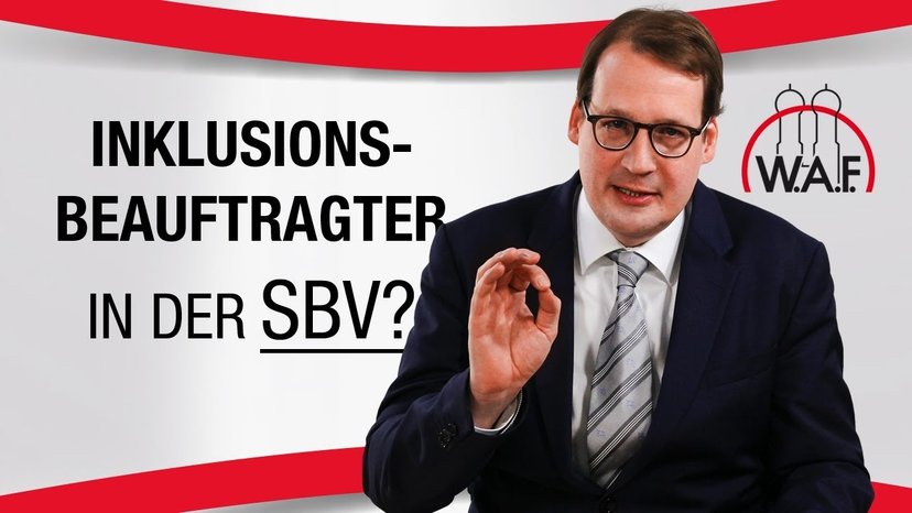 Inklusionsbeauftragter will auch in die SBV