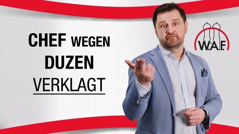 Klage gegen Arbeitgeber: Chef soll Arbeitnehmer nicht mehr duzen