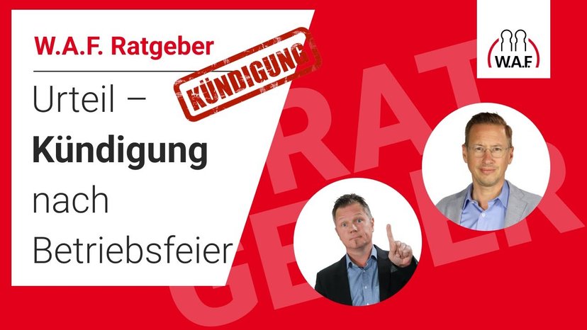 Nach der Betriebsfeier weitergefeiert – fristlos gekündigt?