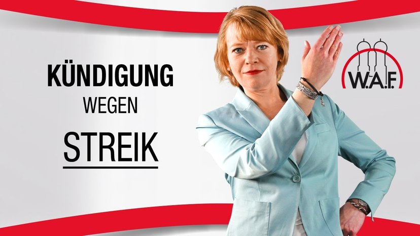 Darf Mitarbeitern bei einem rechtswidrigen Streik gekündigt werden?