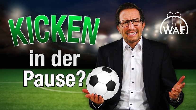 Fußball spielen in der Pause - Was spricht gegen den Kick?