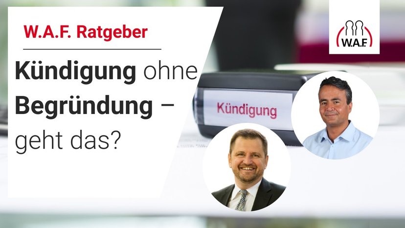 Kündigung ohne Begründung - geht das ?!?