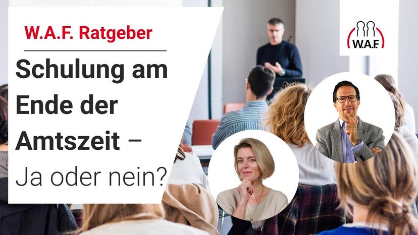 Amtszeitende voraus! – Trotzdem Schulungsanspruch?