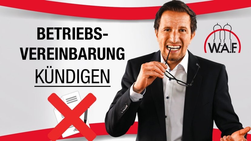 Wie wird eine Betriebsvereinbarung rechtssicher gekündigt?