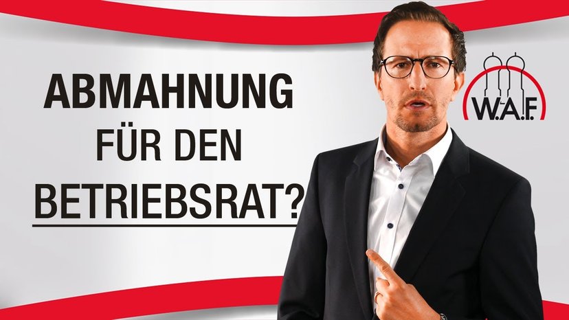 Abmahnung bei Verstoß gegen BR-Pflichten?