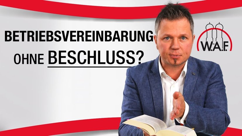 Ist eine Betriebsvereinbarung ohne vorherige Beschlussfassung rechtsgültig?