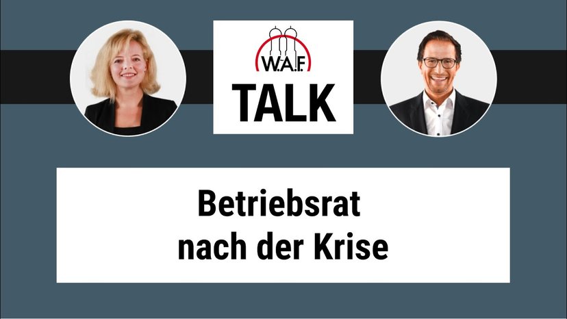 W.A.F. Talk: Nach der Krise ist vor der Krise