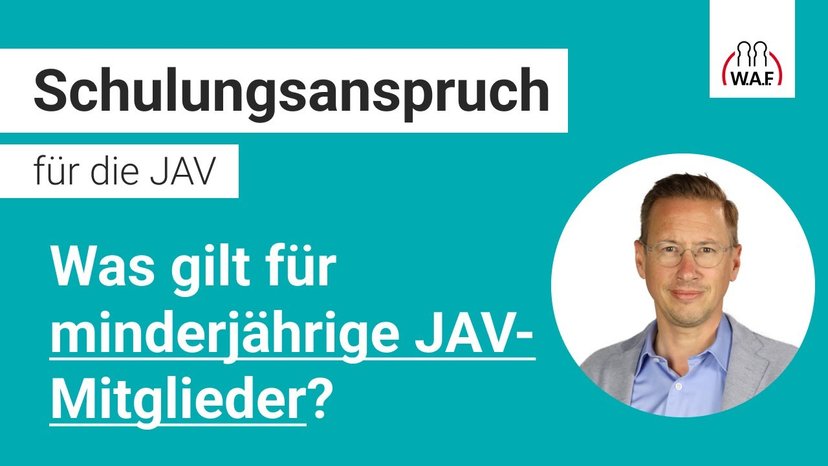 Was gilt für minderjährige JAV-Mitglieder?