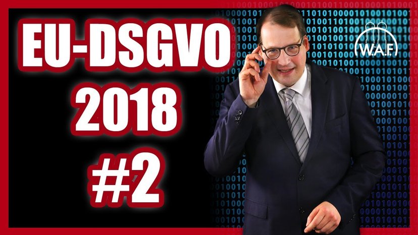 EU-DSGVO 2018 einfach erklärt: Wenn der Chef die Daten verschlampt...