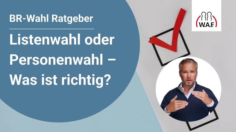 Betriebsratswahl: Listenwahl oder Verhältniswahl - Einfach erklärt