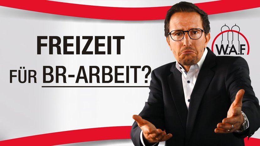 Freizeitausgleich für BR-Arbeit außerhalb der Arbeitszeit?