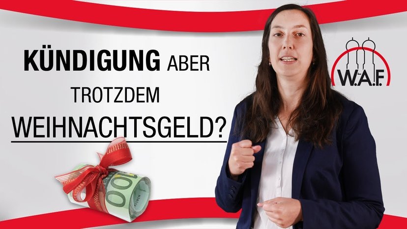 Weihnachtsgeld bei Kündigung: Muss ich mein Weihnachtsgeld zurückzahlen?