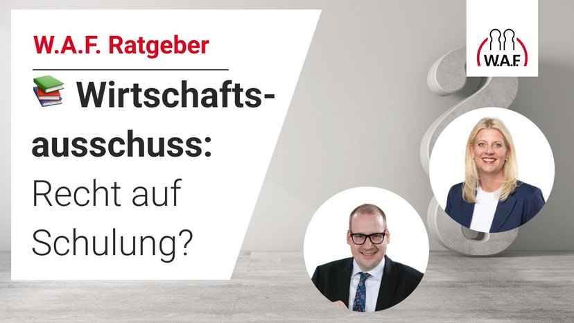 Wirtschaftsausschuss: Recht auf Fortbildung?