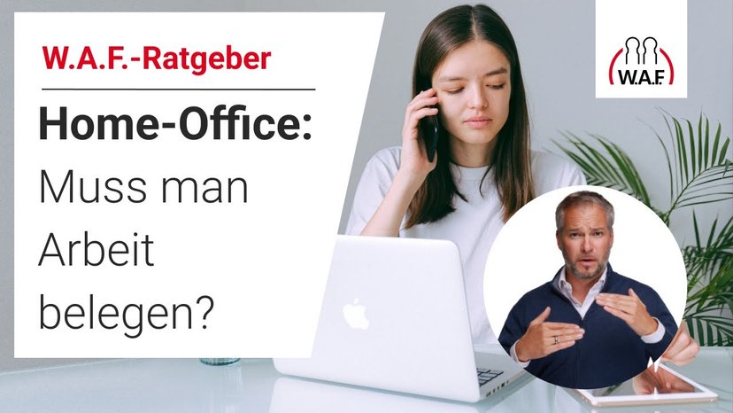 Home-Office: Muss man beweisen, dass man gearbeitet hat?