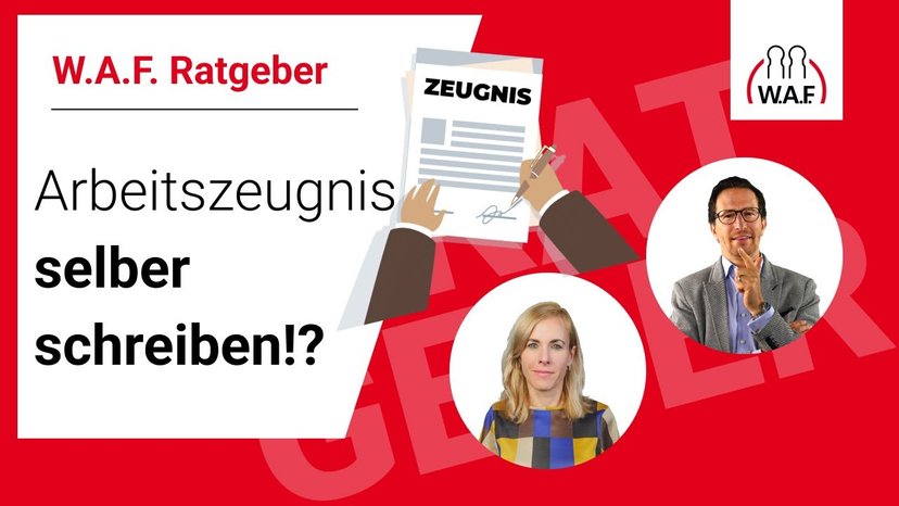Arbeitszeugnis selber schreiben - ist das erlaubt?