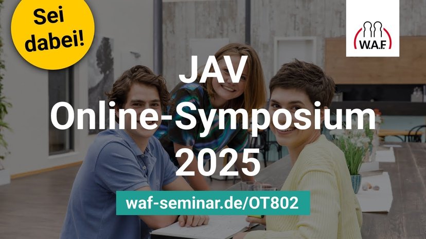 JAV Online-Symposium 2025 – Stark in der JAV, stark im Betrieb!