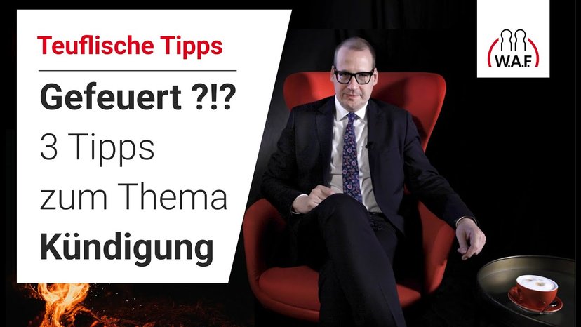 Arbeitgeberkündigung: 3 Tipps für Arbeitnehmer ? Teuflische Tipps ?
