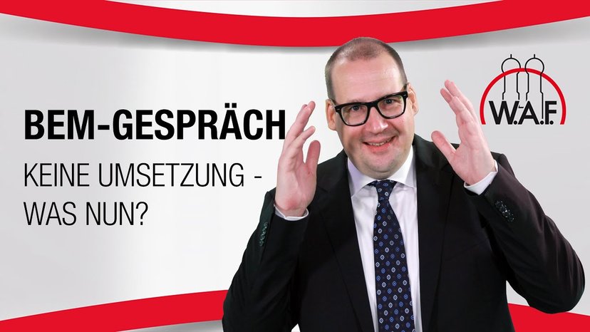 BEM-Gespräch: Vereinbarung wird nicht umgesetzt - und nun?